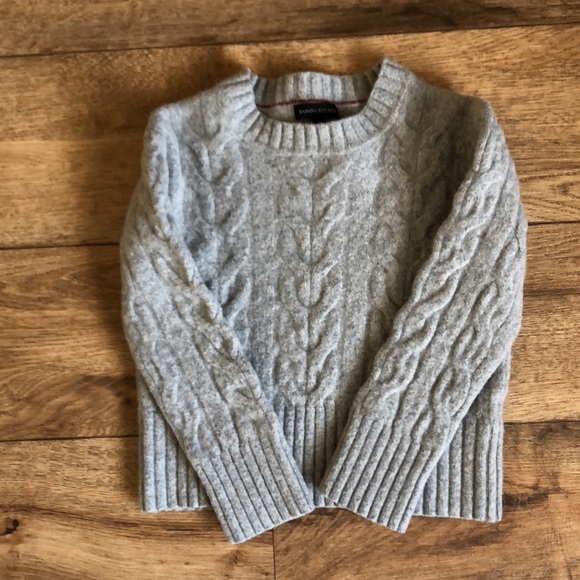 Banana Republic Wool Gray Sweater - Picture 2 of 7